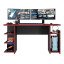 Mesa Gamer Preto/Vermelho